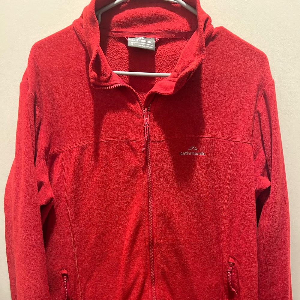 Kathmandu Polartec Size Medium zip up microfiber jacket